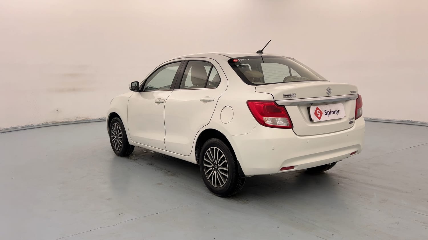 Used 2018 Maruti Suzuki Dzire ZDi Plus AMT Diesel Automatic exterior LEFT REAR CORNER VIEW