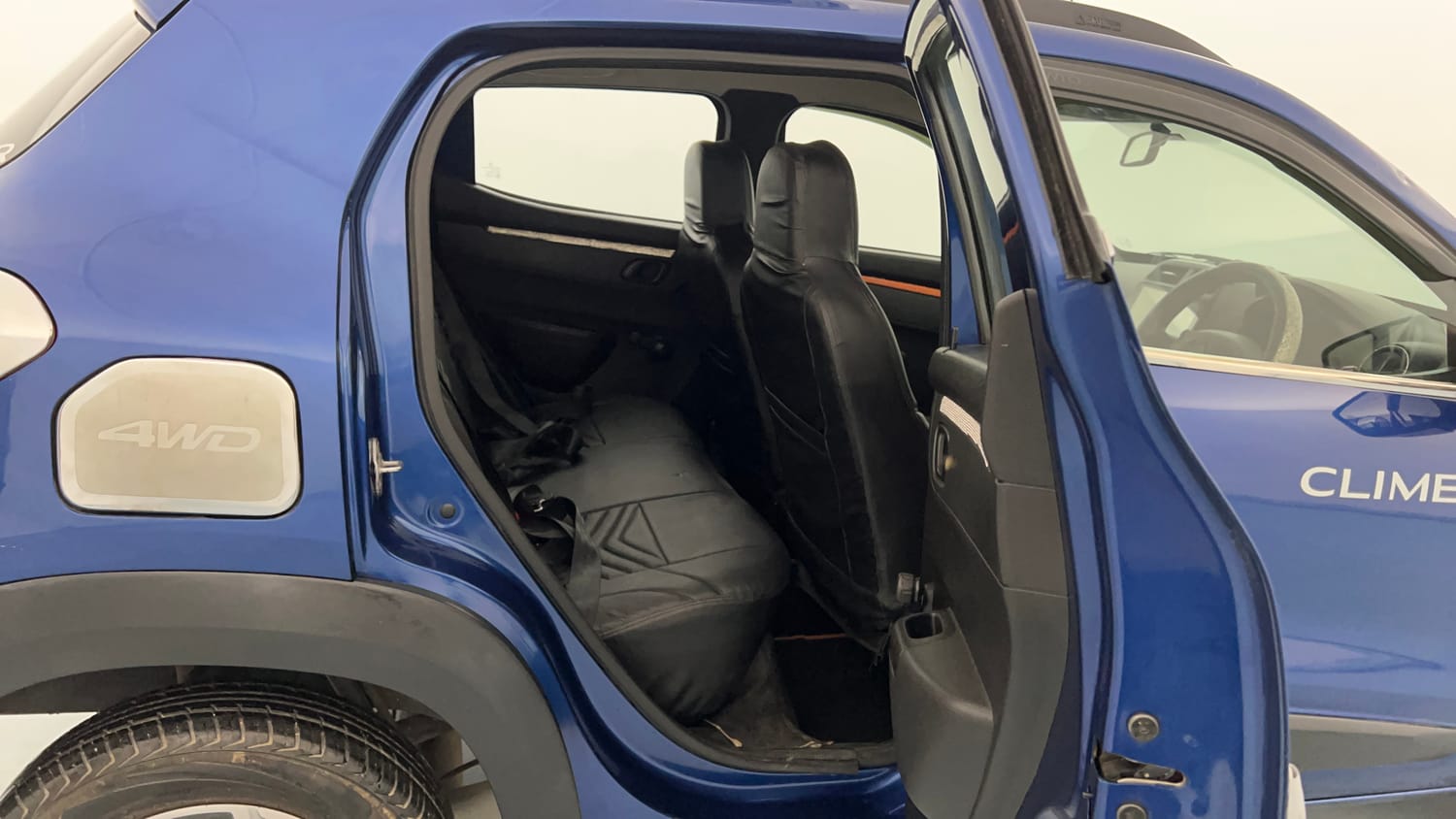 Used 2017 Renault Kwid CLIMBER 1.0 AMT Petrol Automatic interior RIGHT SIDE REAR DOOR CABIN VIEW