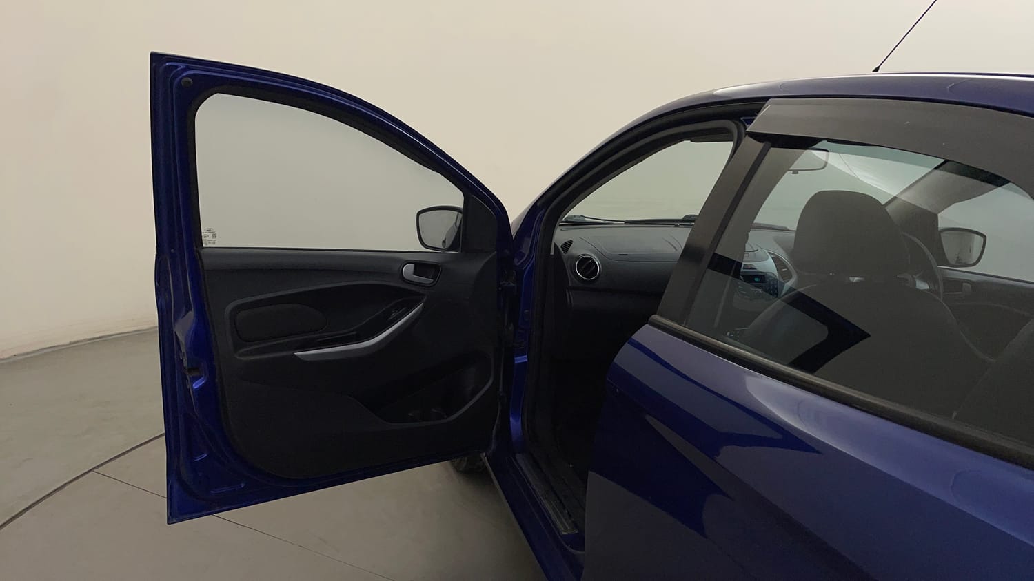 Used 2017 Ford Figo Titanium 1.2 Ti-VCT Petrol Manual interior LEFT FRONT DOOR OPEN VIEW