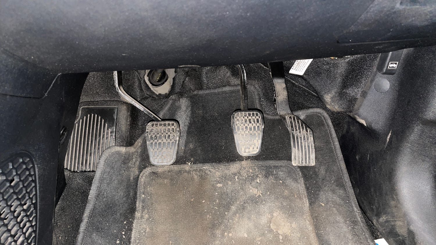 Used 2022 Tata Nexon XZ Plus (O) Dark Edition Petrol Manual interior PEDALS VIEW