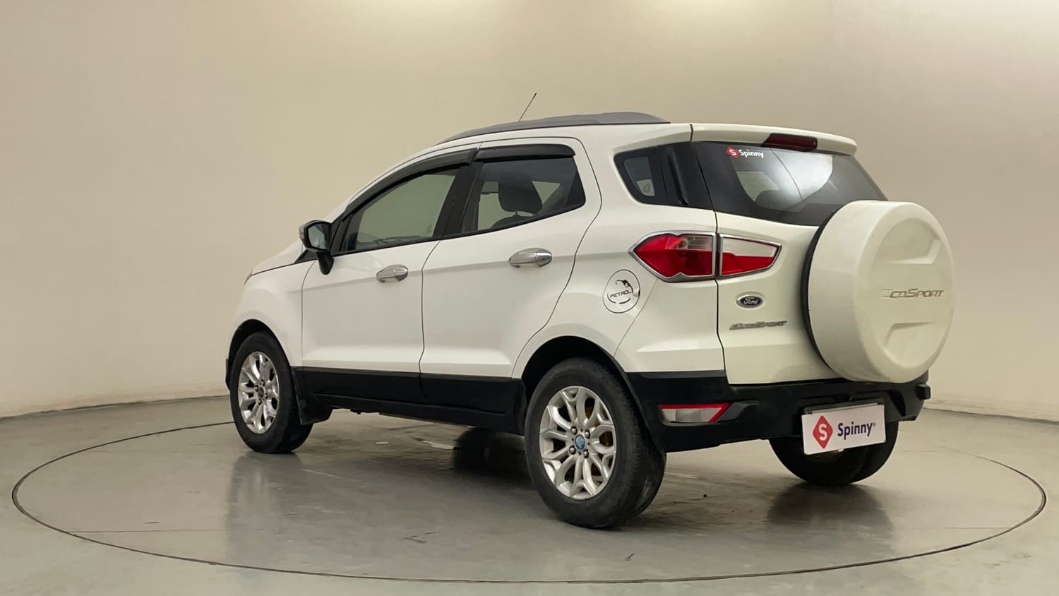Used 2015 Ford EcoSport Titanium 1.5L Ti-VCT AT Petrol Automatic exterior LEFT REAR CORNER VIEW