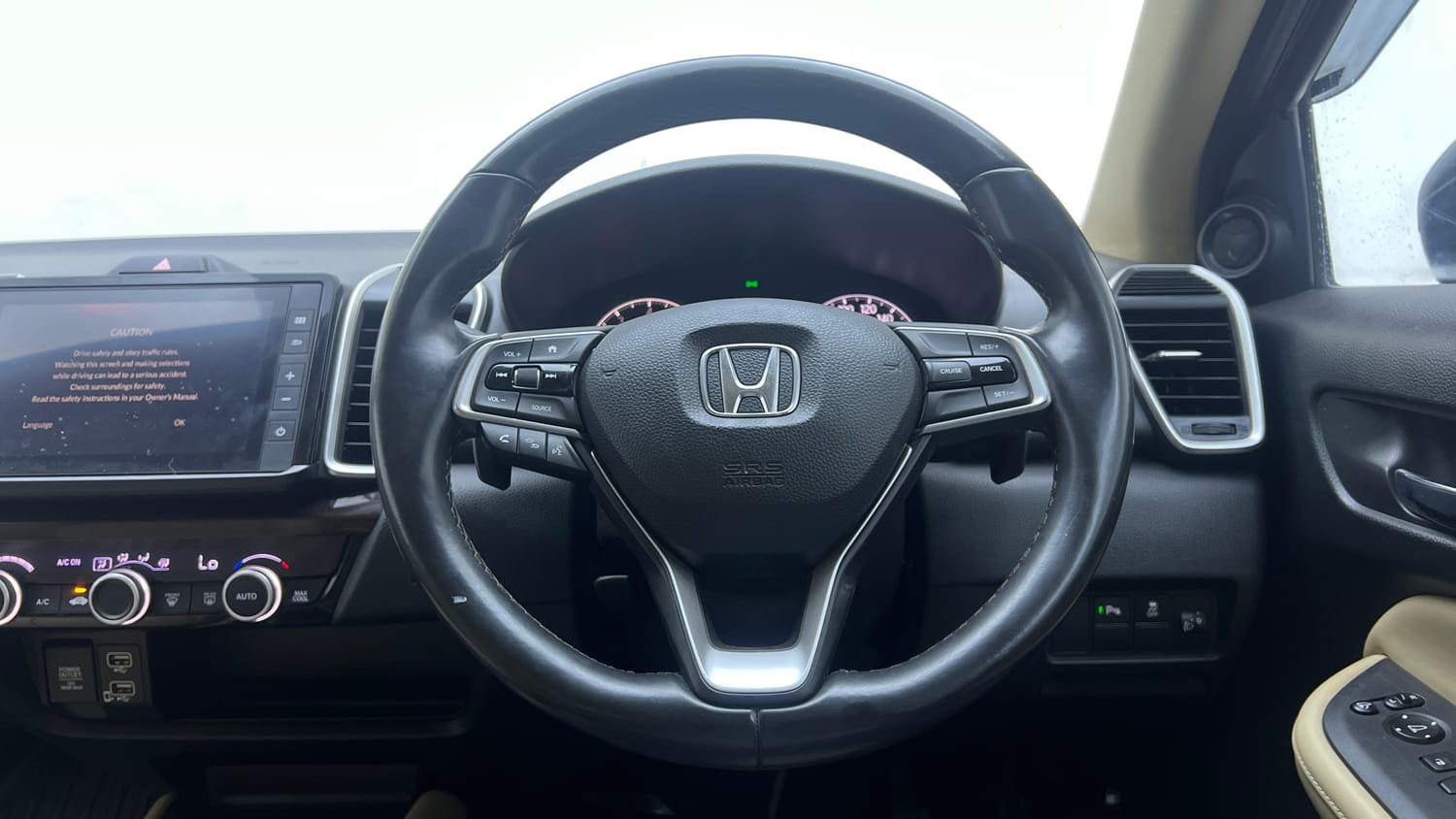 Used 2021 Honda City ZX CVT Petrol Petrol Automatic interior STEERING VIEW