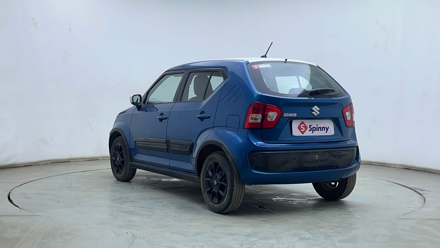 Used 2018 Maruti Suzuki Ignis Zeta 1.2 AMT Petrol Automatic exterior LEFT REAR CORNER VIEW