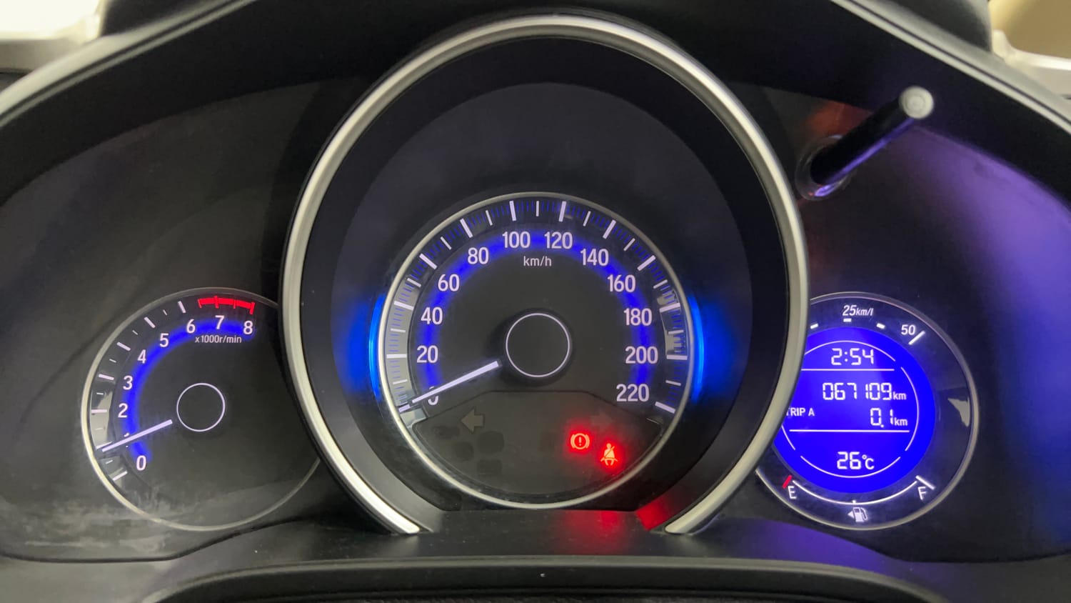 Used 2017 Honda Jazz V Petrol Petrol Manual interior CLUSTERMETER VIEW
