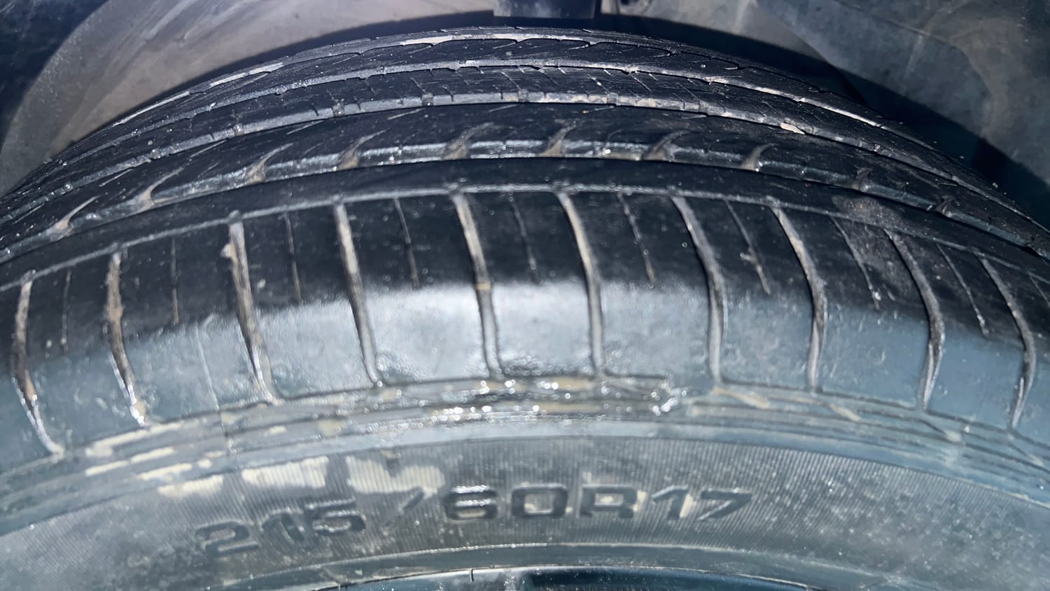 Used 2019 MG Motors Hector Sharp 1.5 DCT Petrol Petrol Automatic tyres RIGHT FRONT TYRE TREAD VIEW