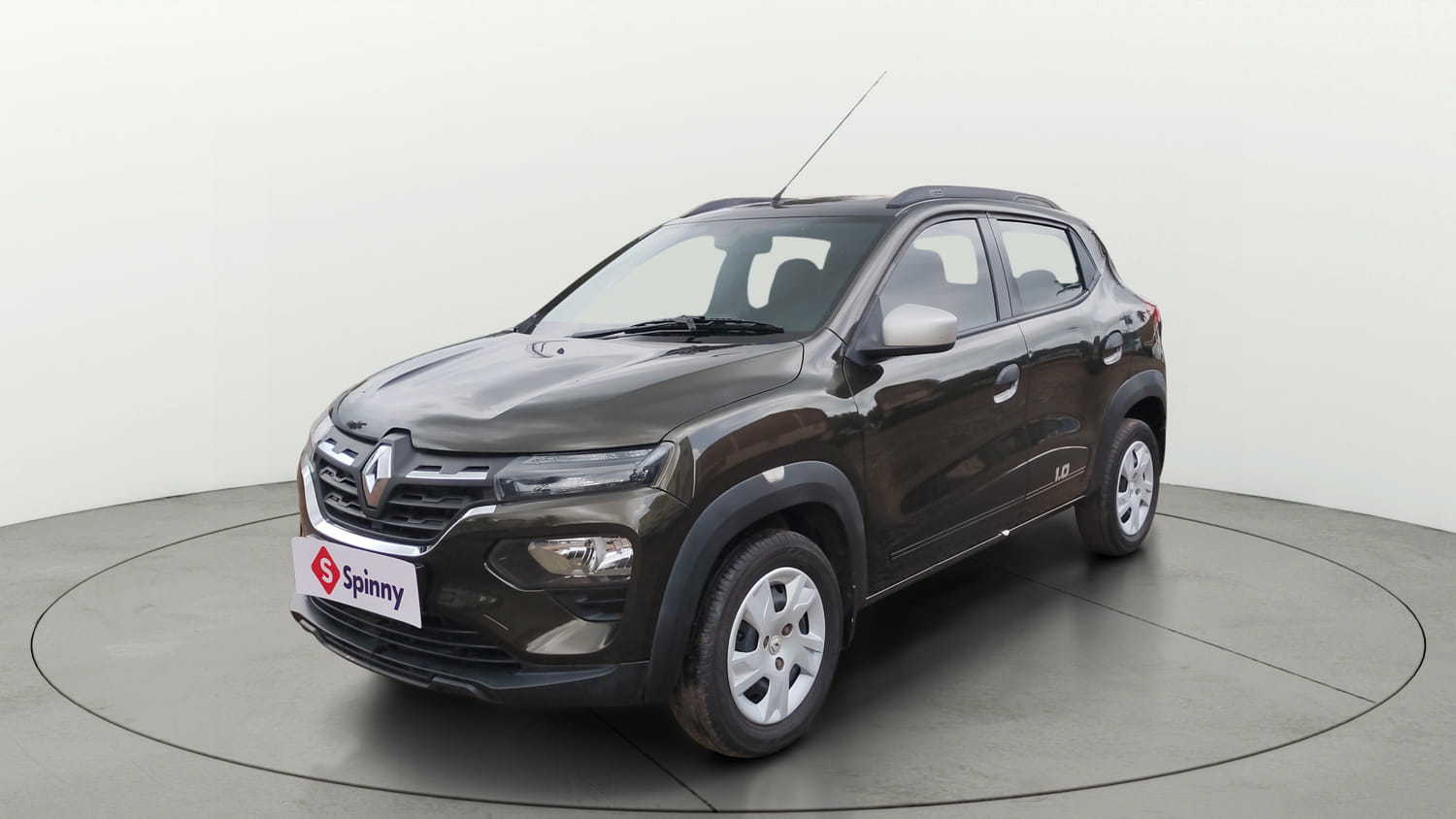 Used 2022 Renault Kwid RXT 1.0 AMT Petrol Automatic exterior LEFT FRONT CORNER VIEW