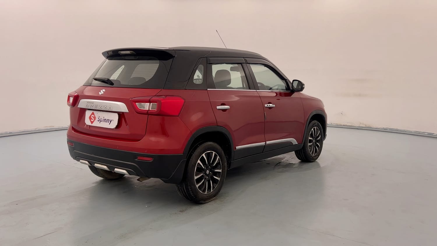 Used 2022 Maruti Suzuki Vitara Brezza [2020-2022] ZXI Plus Dual Tone Petrol Manual exterior RIGHT REAR CORNER VIEW
