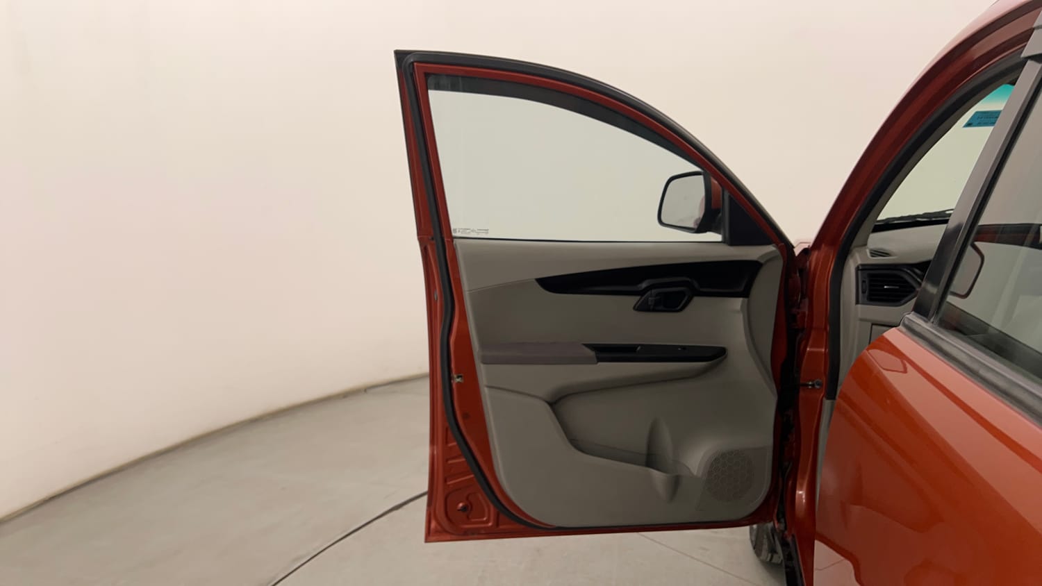 Used 2016 Mahindra KUV100 K6 6 STR Petrol Manual interior LEFT FRONT DOOR OPEN VIEW