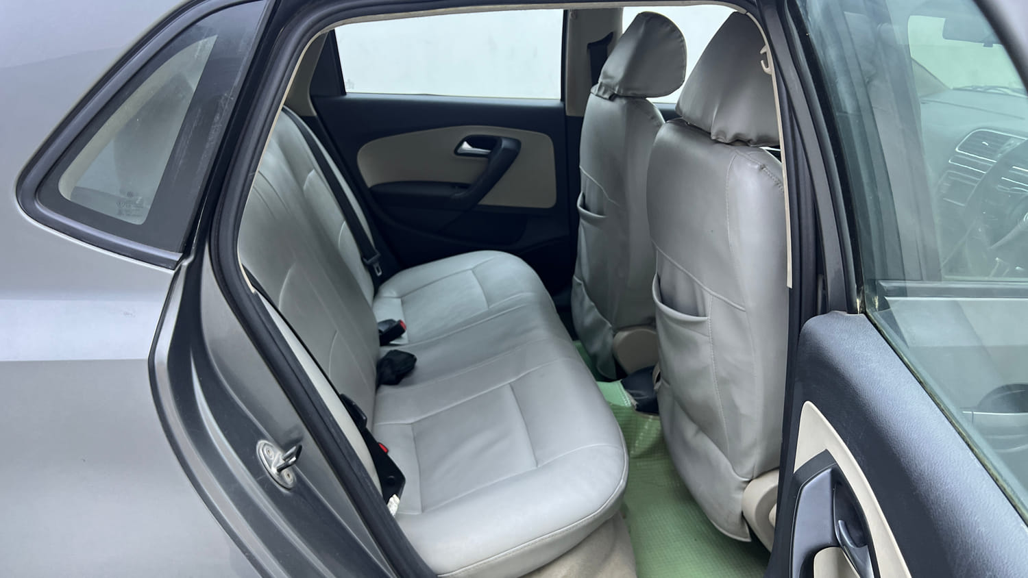 Used 2013 Volkswagen Polo Highline1.2L (P) Petrol Manual interior RIGHT SIDE REAR DOOR CABIN VIEW