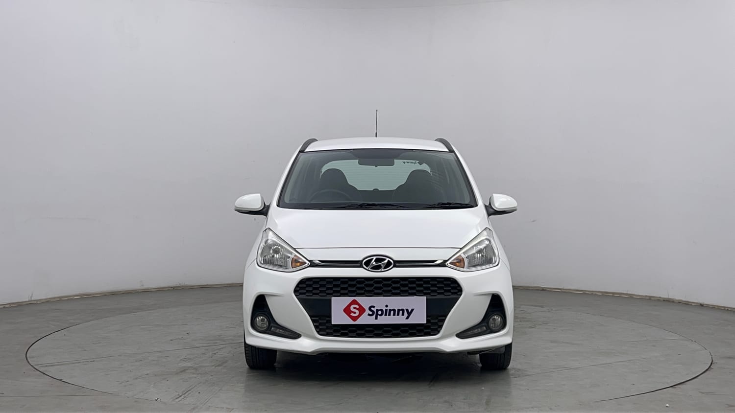 Used 2019 Hyundai Grand i10 Sportz 1.2 Kappa VTVT Petrol Manual exterior FRONT VIEW
