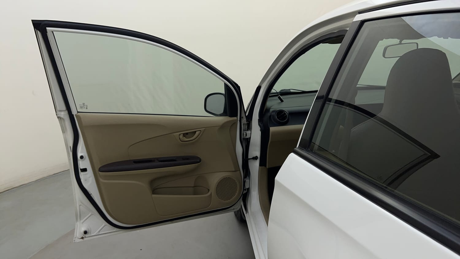 Used 2013 Honda Amaze 1.2 S AT i-VTEC Petrol Automatic interior LEFT FRONT DOOR OPEN VIEW