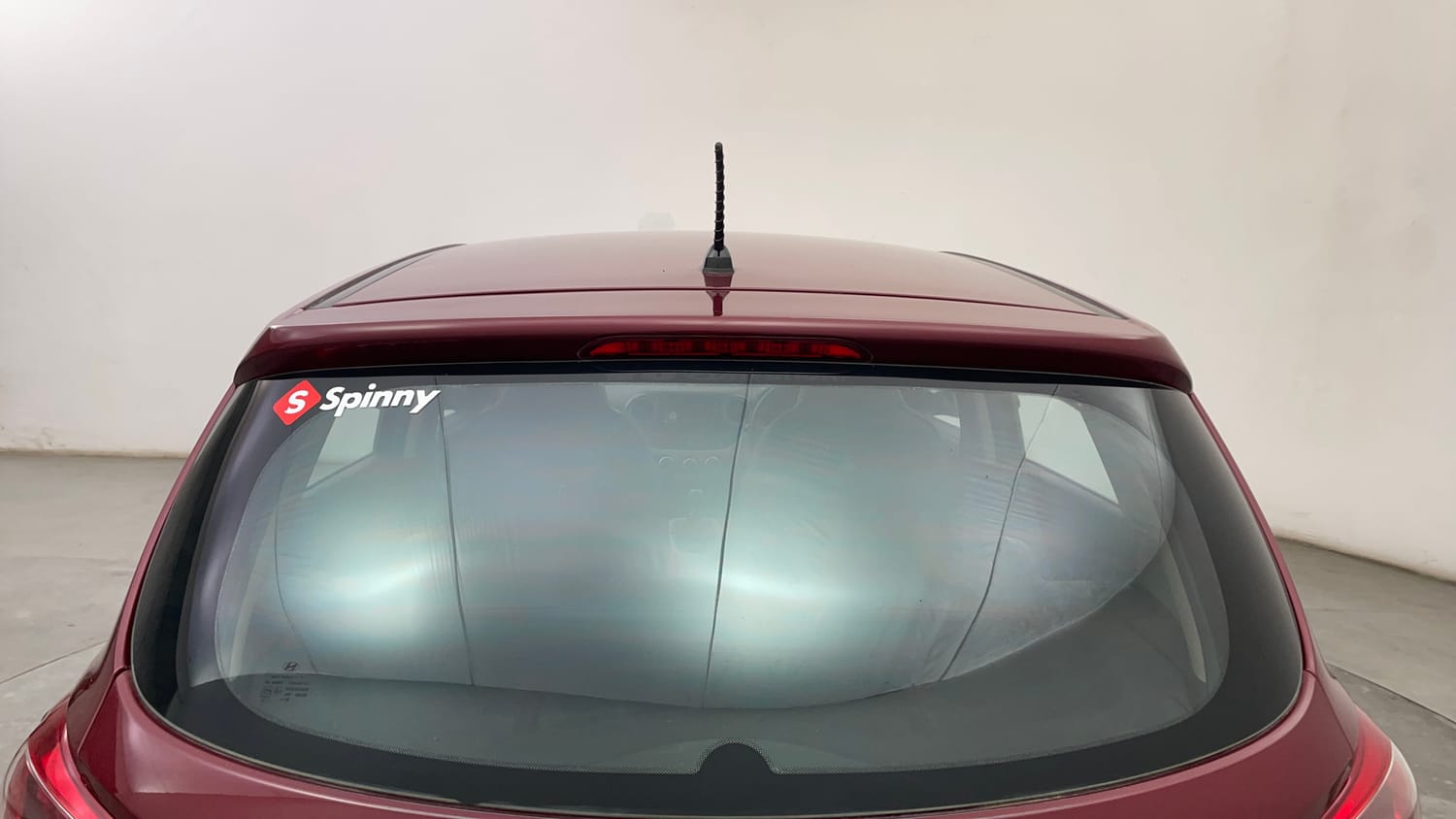 Used 2014 Hyundai Grand i10 Magna 1.2 Kappa VTVT Petrol Manual exterior BACK WINDSHIELD VIEW