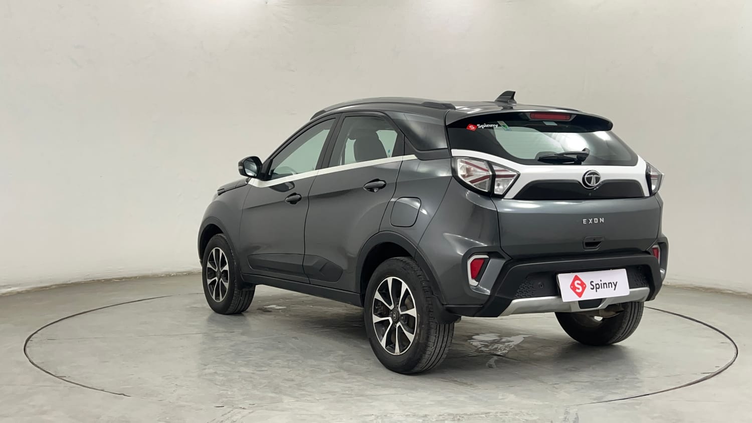 Used 2021 Tata Nexon XZA Plus (S) Petrol Automatic exterior LEFT REAR CORNER VIEW
