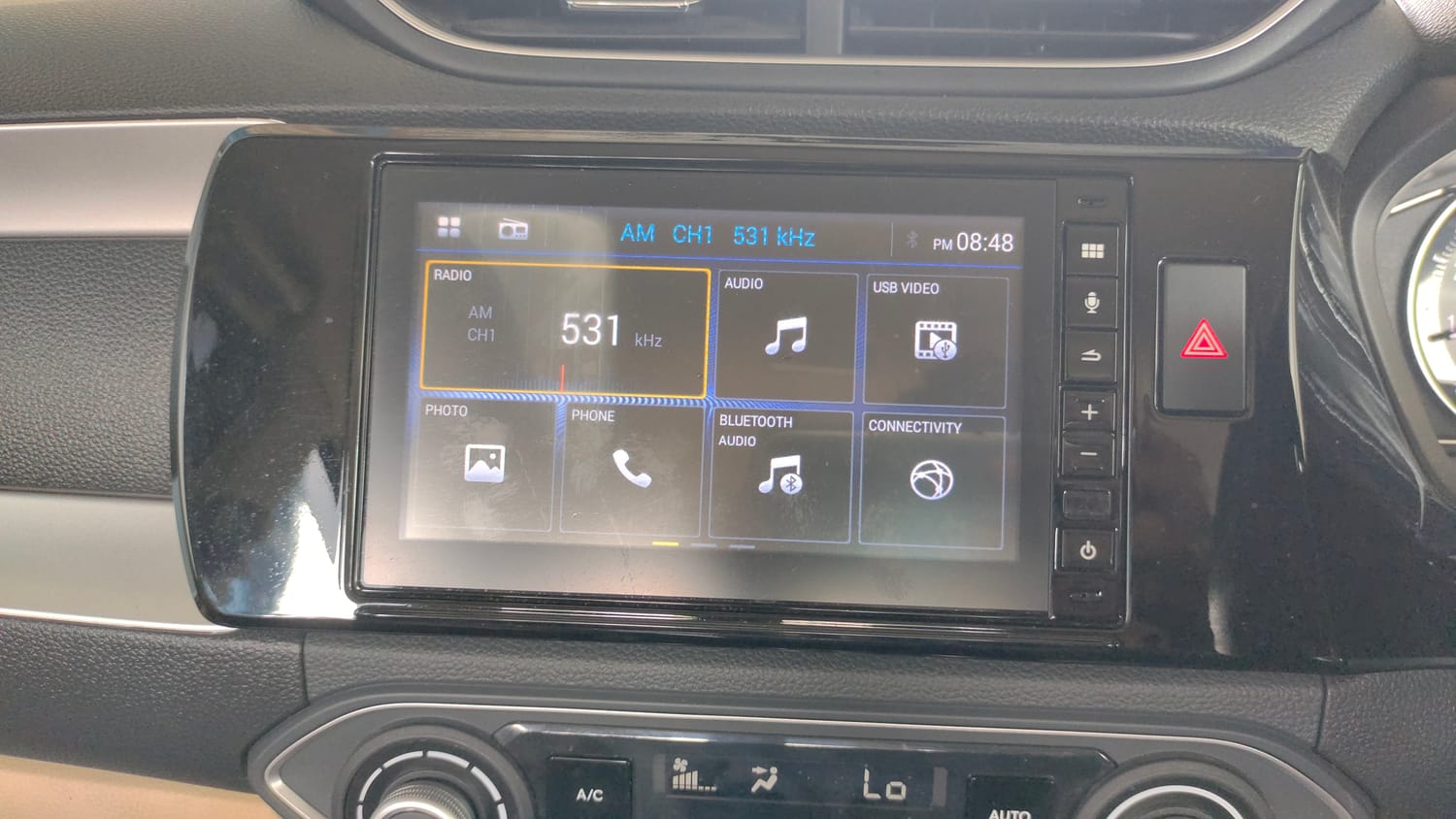 Used 2022 Honda Amaze VX CVT 1.2 Petrol Petrol Automatic top_features Integrated (in-dash) music system