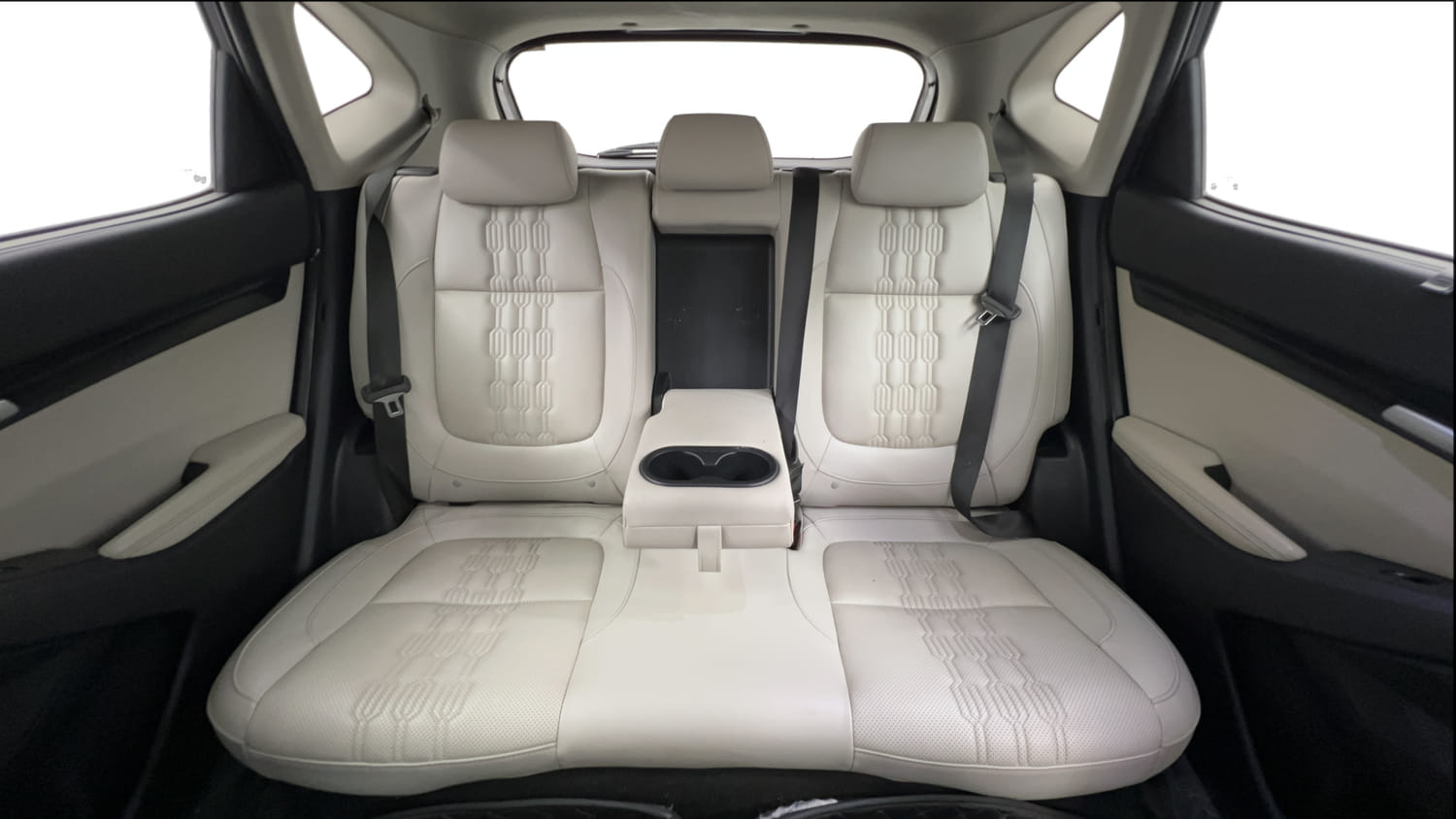 Used 2023 Kia Seltos HTX 1.5 Petrol Manual interior REAR SEAT CONDITION VIEW