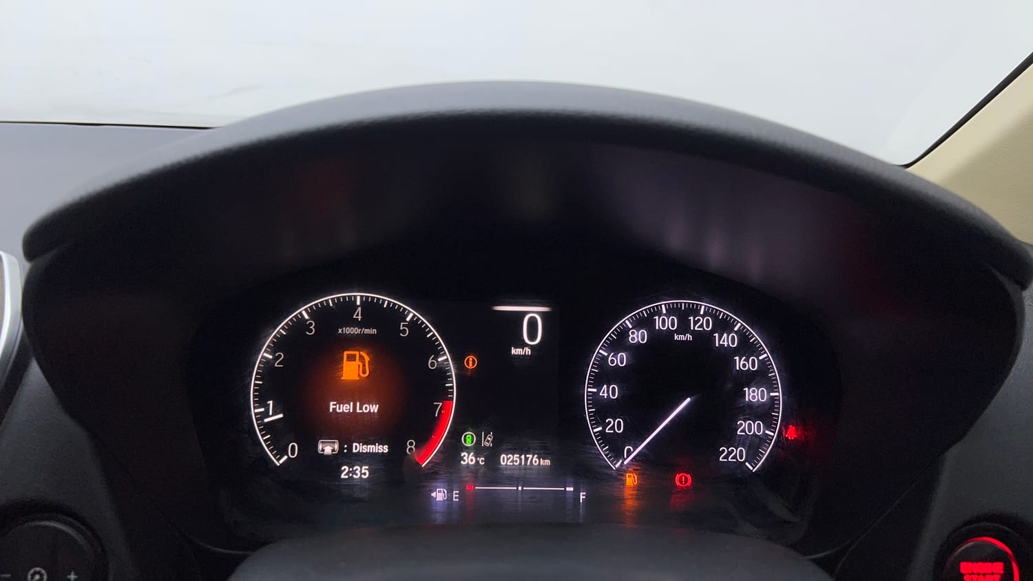 Used 2023 Honda City ZX Petrol MT Petrol Manual interior CLUSTERMETER VIEW