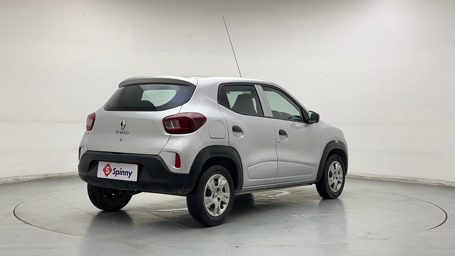 Used 2021 Renault Kwid RXL 1.0 MT Petrol Manual exterior RIGHT REAR CORNER VIEW