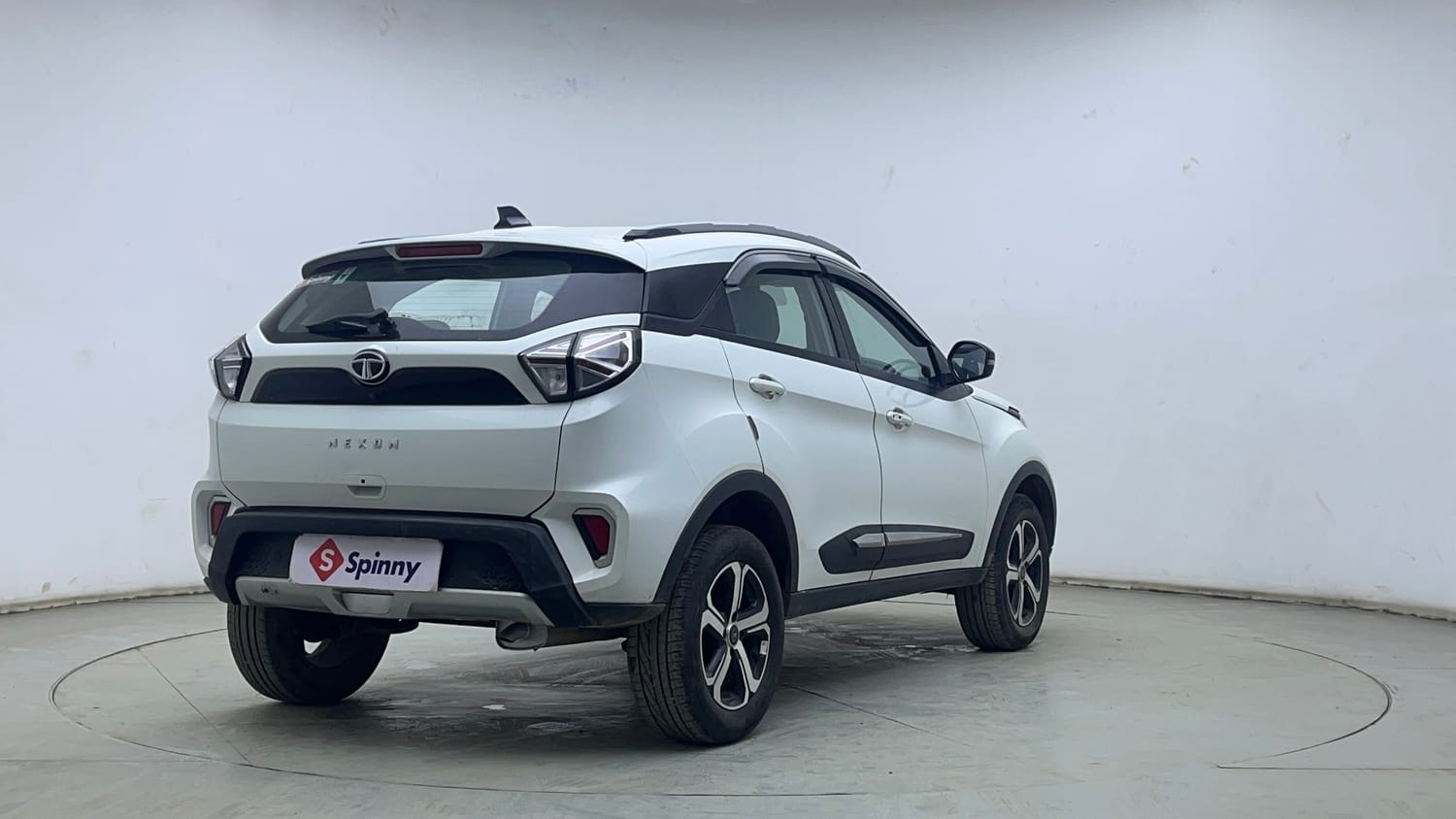 Used 2023 Tata Nexon XZA Plus Petrol Automatic exterior RIGHT REAR CORNER VIEW