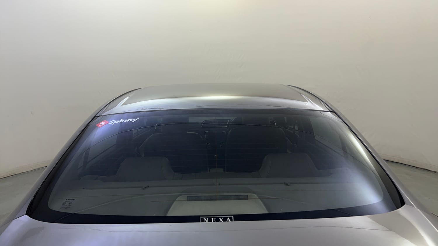 Used 2017 Maruti Suzuki Ciaz Zeta 1.3 Hybrid Diesel Manual exterior BACK WINDSHIELD VIEW