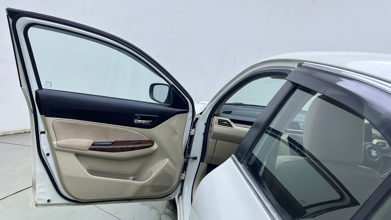 Used 2020 Maruti Suzuki Dzire VXi Petrol Manual interior LEFT FRONT DOOR OPEN VIEW