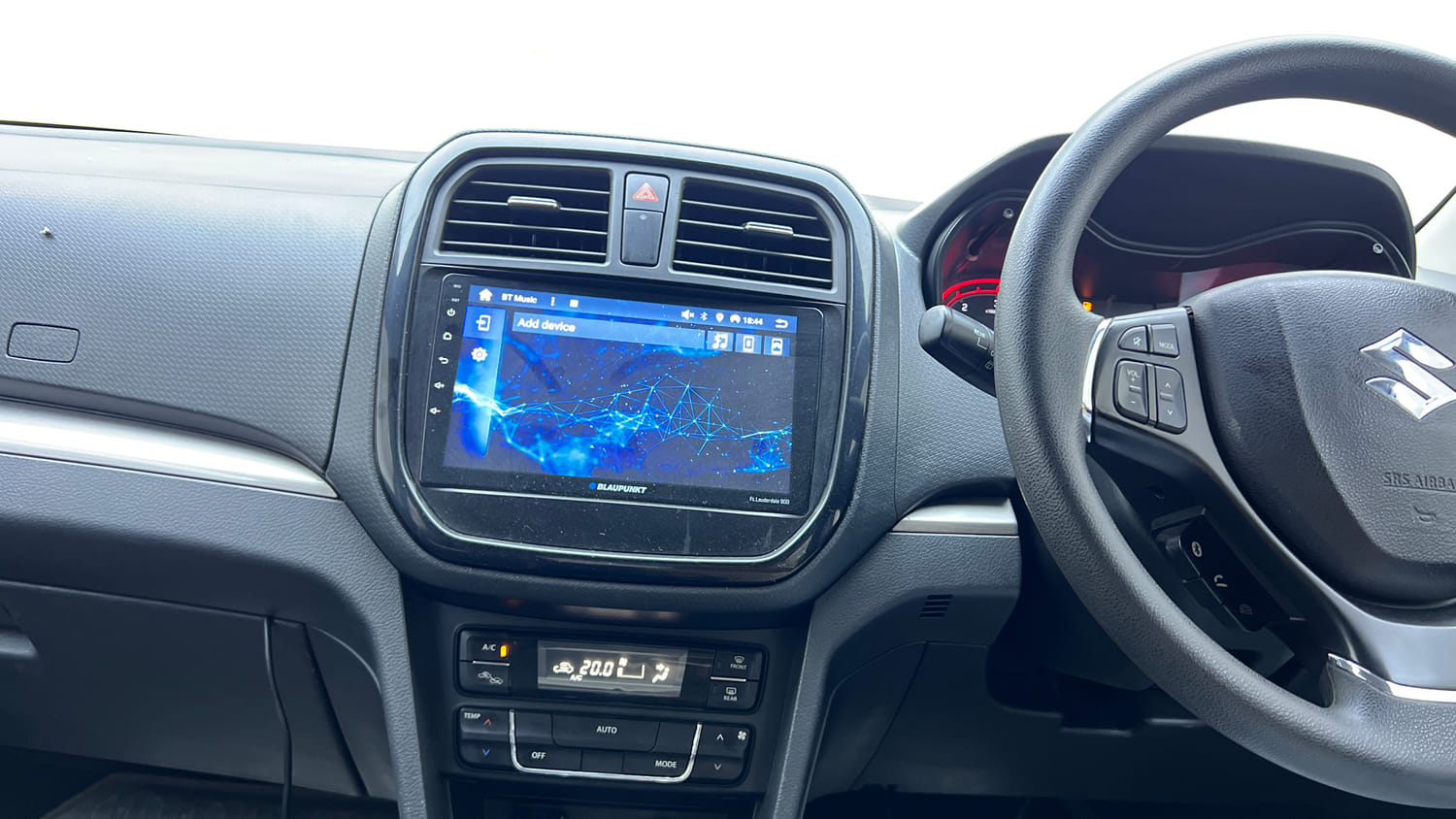 Used 2016 Maruti Suzuki Vitara Brezza [2016-2020] ZDi Diesel Manual interior MUSIC SYSTEM & AC CONTROL VIEW