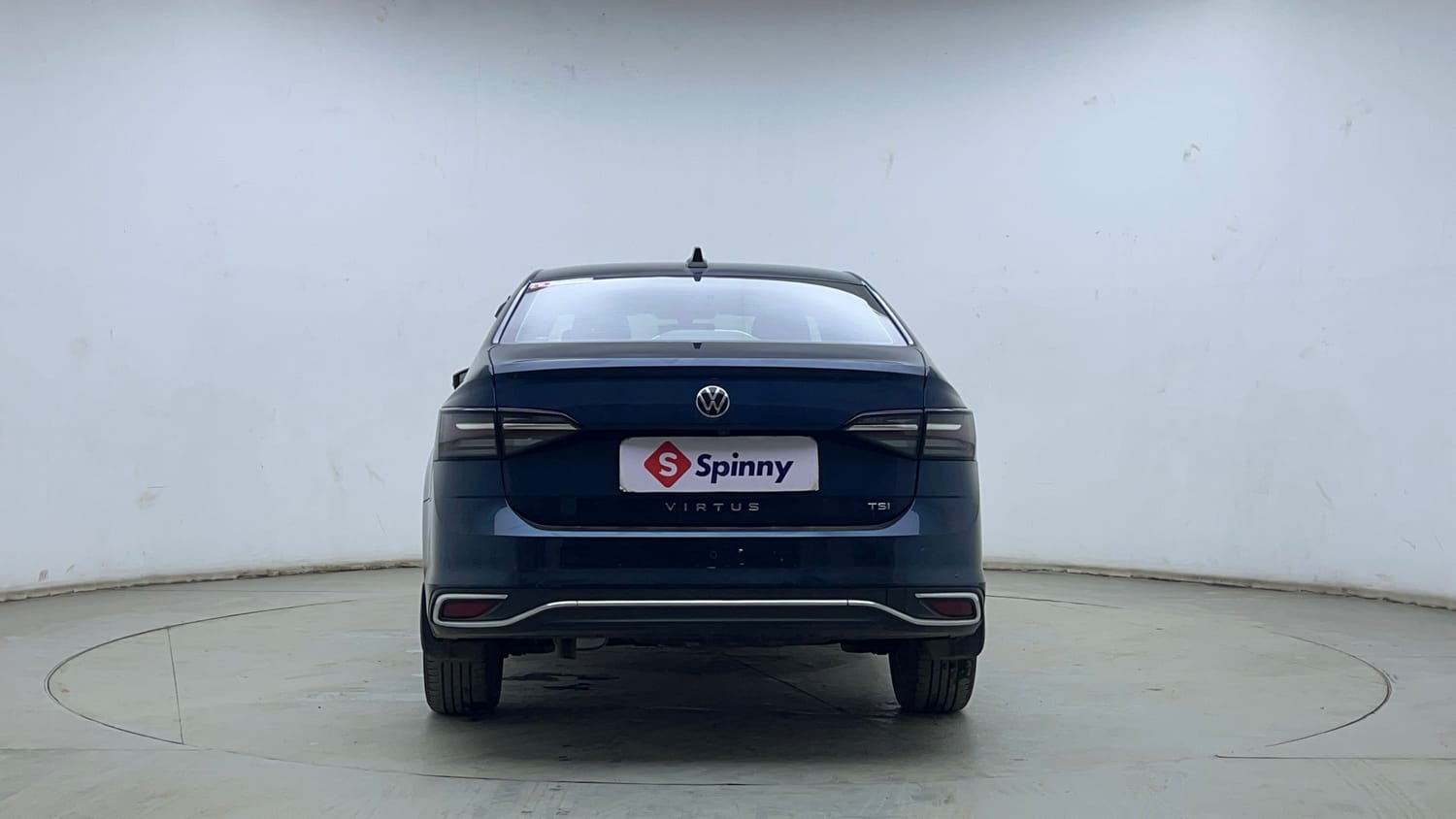 Used 2023 Volkswagen Virtus Topline 1.0 TSI AT Petrol Automatic exterior BACK VIEW