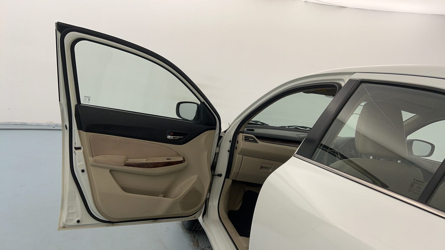 Used 2018 Maruti Suzuki Dzire ZDi Plus AMT Diesel Automatic interior LEFT FRONT DOOR OPEN VIEW