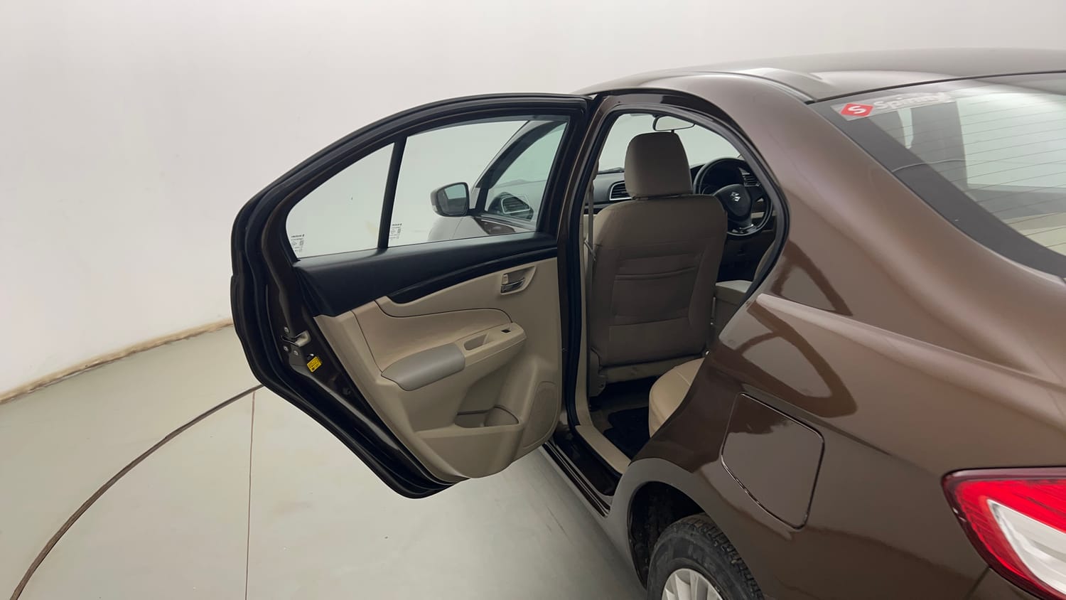 Used 2018 Maruti Suzuki Ciaz Delta 1.4 MT Petrol Manual interior LEFT REAR DOOR OPEN VIEW