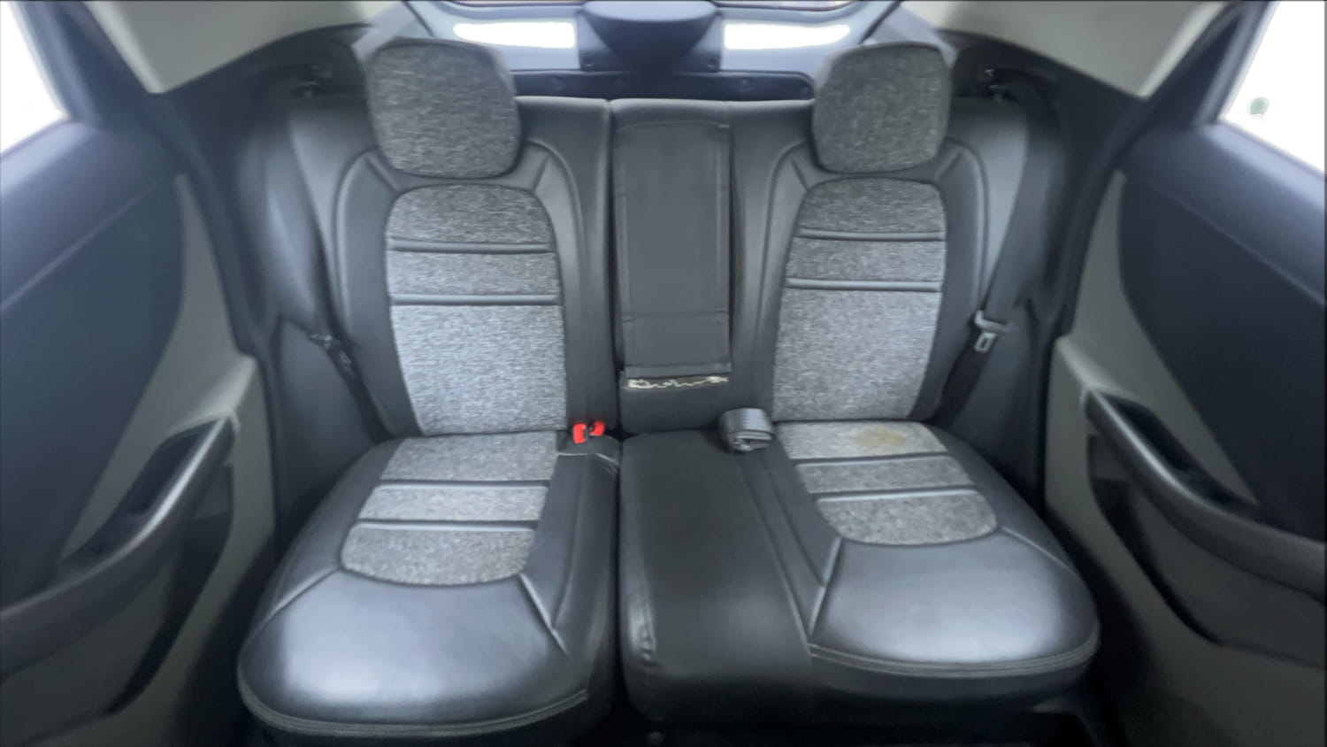 Used 2019 Tata Nexon XZA Plus Petrol Petrol Automatic interior REAR SEAT CONDITION VIEW