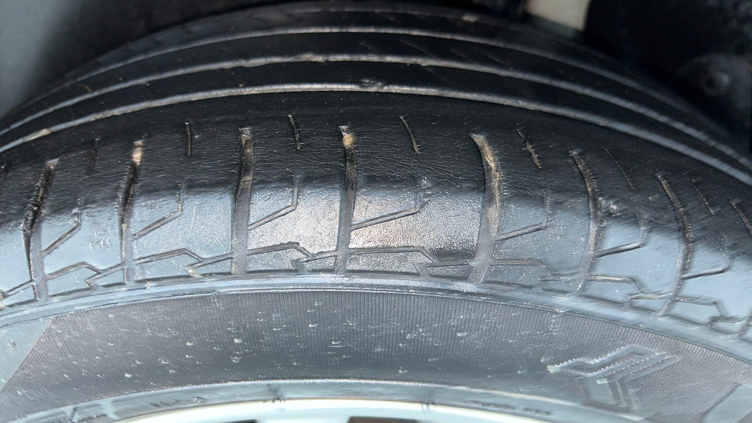 Used 2022 Hyundai Creta SX 1.5 Petrol Petrol Manual tyres LEFT REAR TYRE TREAD VIEW