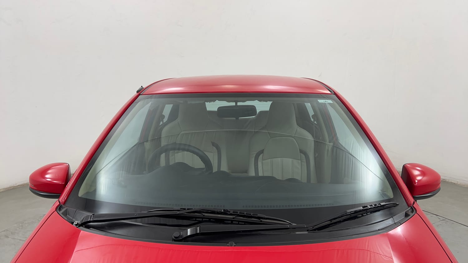 Used 2015 Honda Brio VX AT Petrol Automatic exterior FRONT WINDSHIELD VIEW