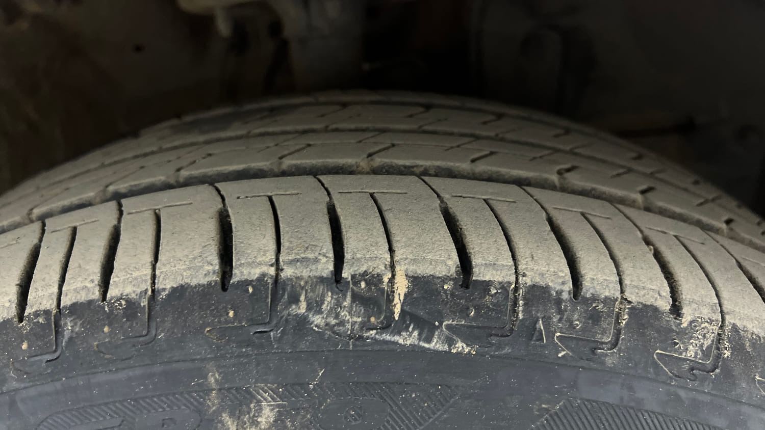 Used 2021 Honda City ZX CVT Petrol Petrol Automatic tyres RIGHT FRONT TYRE TREAD VIEW