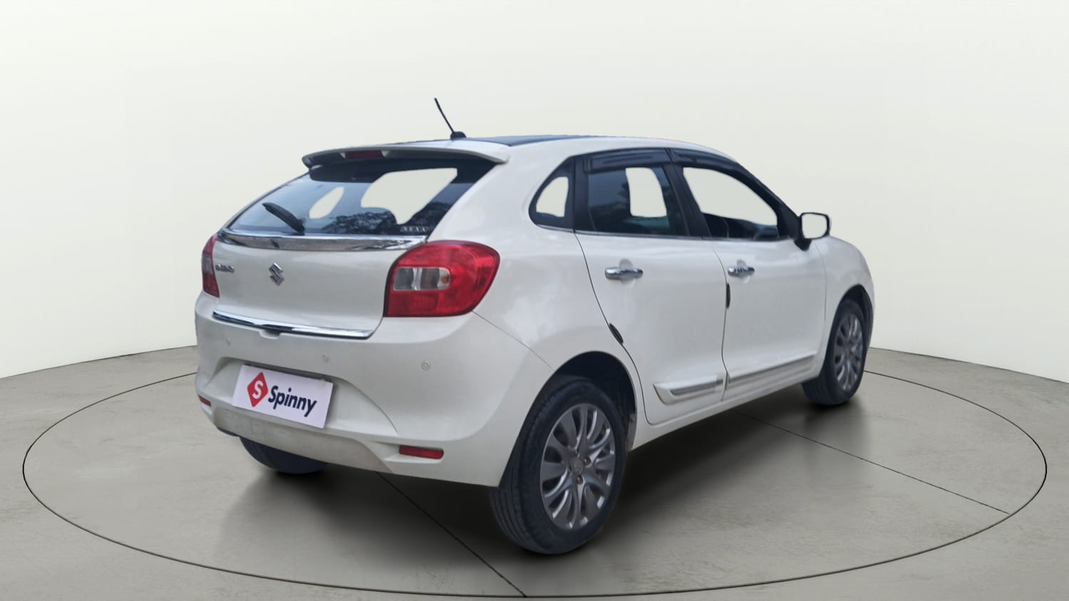 Used 2018 Maruti Suzuki Baleno Zeta 1.2 Petrol Manual exterior RIGHT REAR CORNER VIEW