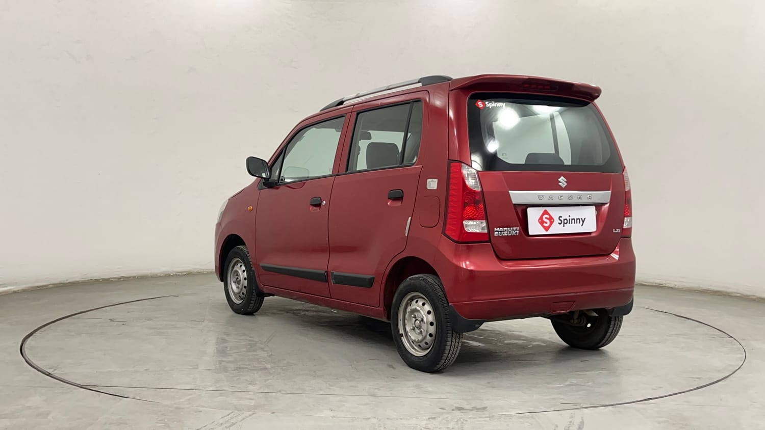 Used 2014 Maruti Suzuki Wagon R LXI CNG Cng Manual exterior LEFT REAR CORNER VIEW