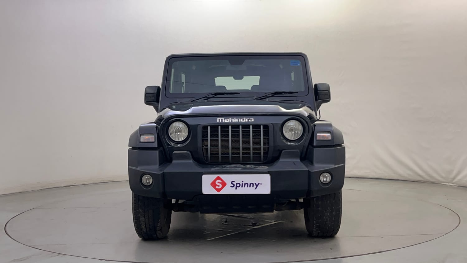 Used 2021 mahindra Thar LX Hard Top Petrol AT 4WD Petrol Automatic exterior FRONT VIEW