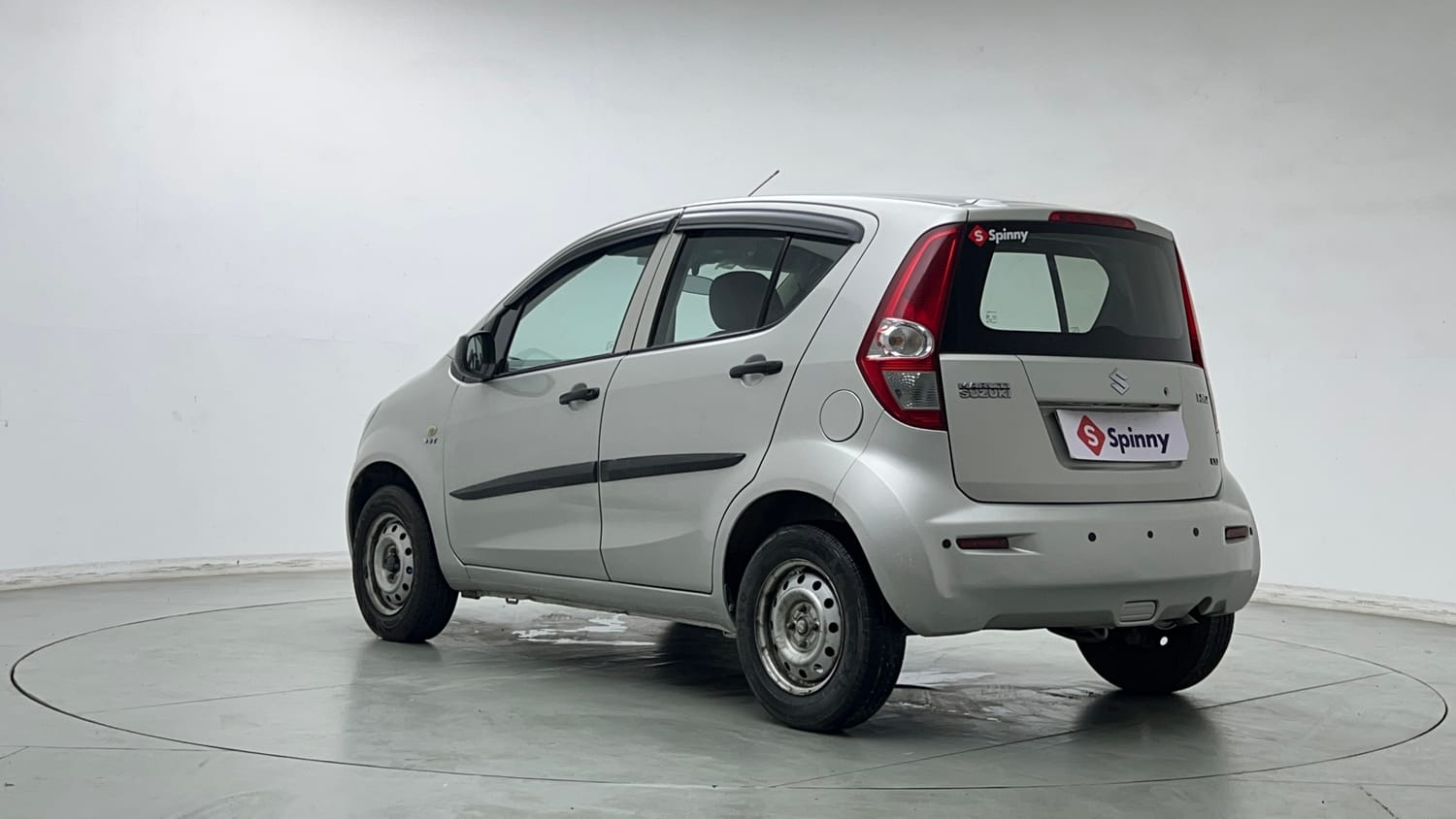 Used 2015 Maruti Suzuki Ritz Lxi BS-IV Petrol Manual exterior LEFT REAR CORNER VIEW