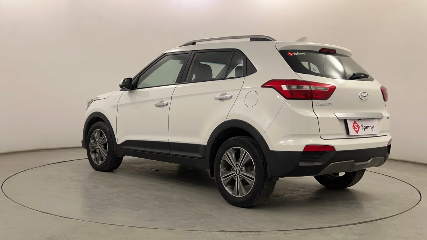 Used 2016 Hyundai Creta 1.6 SX Plus AT Diesel Automatic exterior LEFT REAR CORNER VIEW