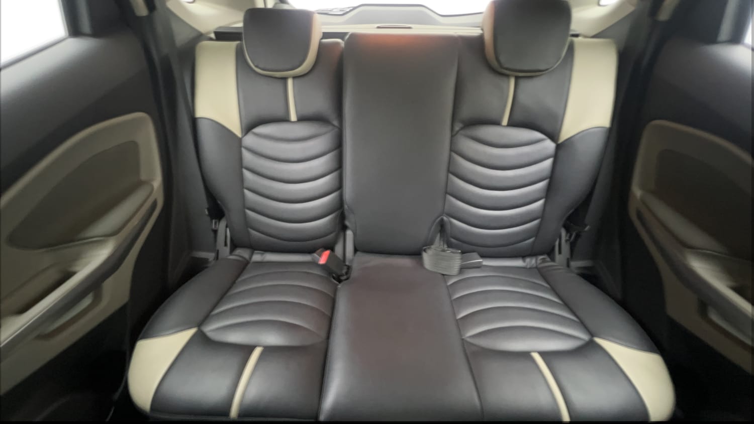 Used 2014 Ford EcoSport Titanium 1.5 Ti-VCT Petrol Manual interior REAR SEAT CONDITION VIEW