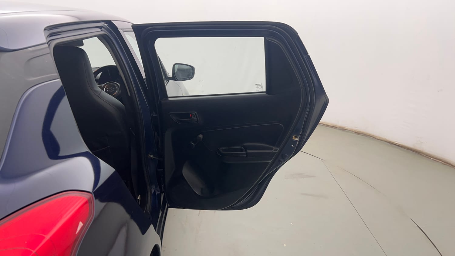 Used 2018 Maruti Suzuki Swift LXi Petrol Manual interior RIGHT REAR DOOR OPEN VIEW