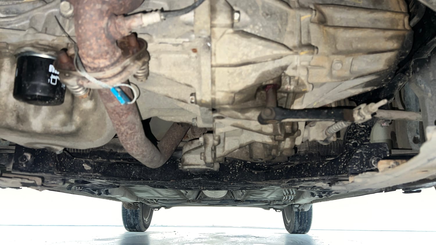 Used 2018 Maruti Suzuki Dzire ZXi Plus Petrol Manual extra FRONT LEFT UNDERBODY VIEW