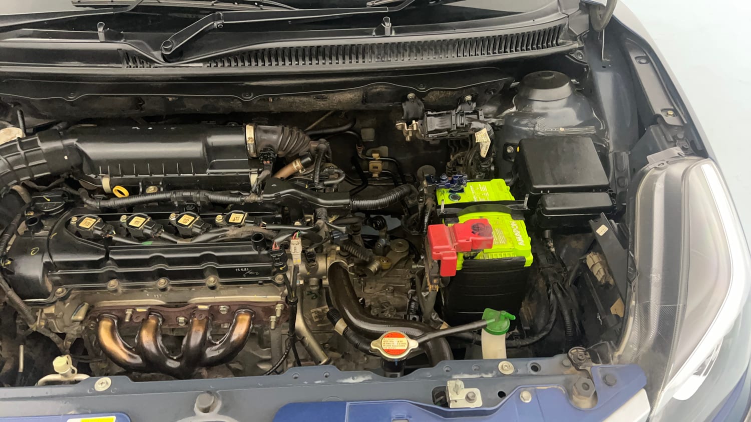 Used 2021 Maruti Suzuki Baleno Zeta Petrol Manual engine ENGINE LEFT SIDE VIEW