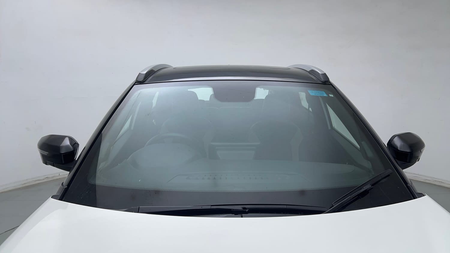 Used 2024 tata Nexon Fearless S 1.2 Revotron Petrol 7DCA Dual Tone Petrol Automatic exterior FRONT WINDSHIELD VIEW