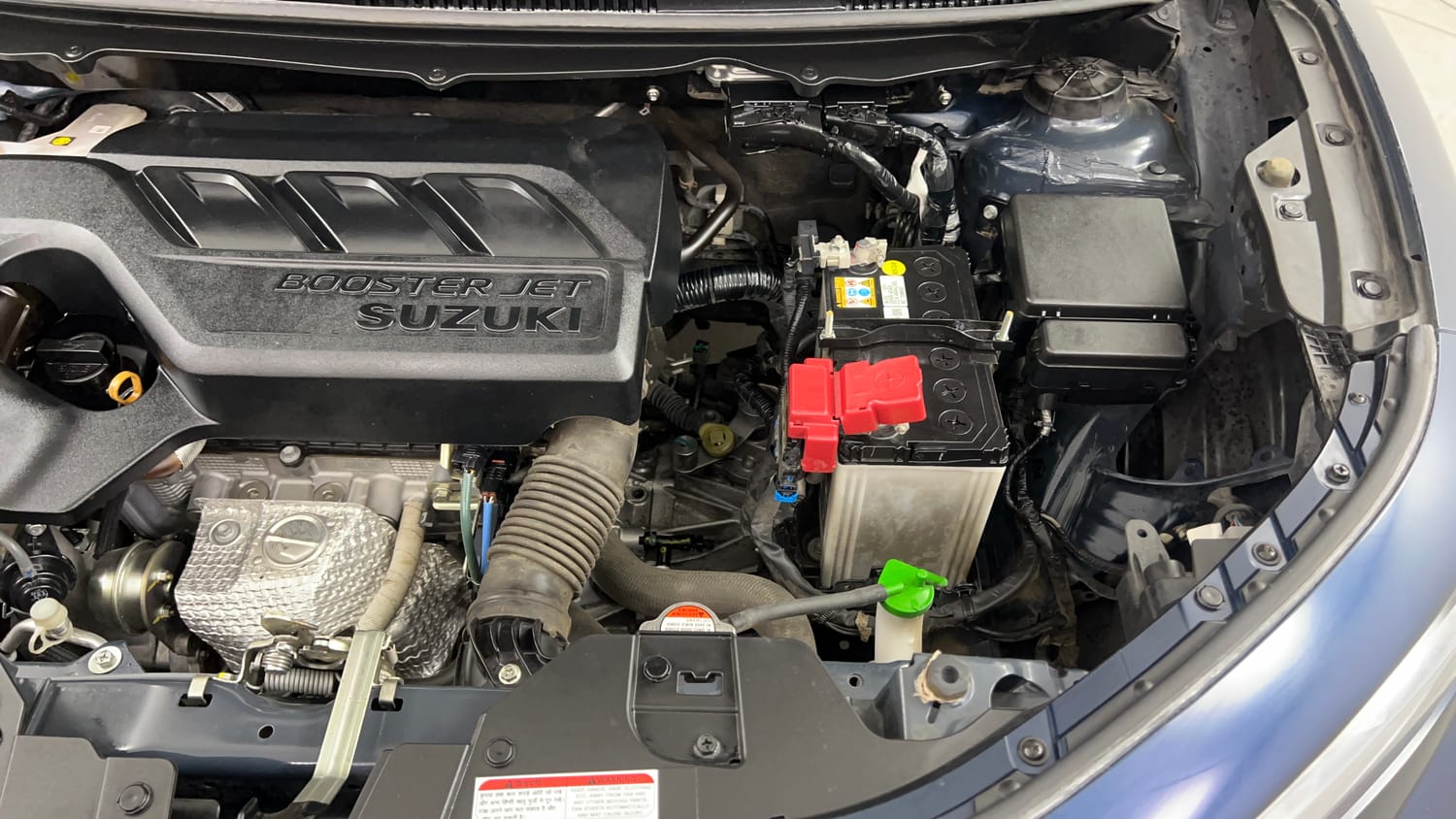 Used 2024 Maruti Suzuki Fronx Alpha 1.0L Turbo MT Petrol Manual engine ENGINE LEFT SIDE VIEW