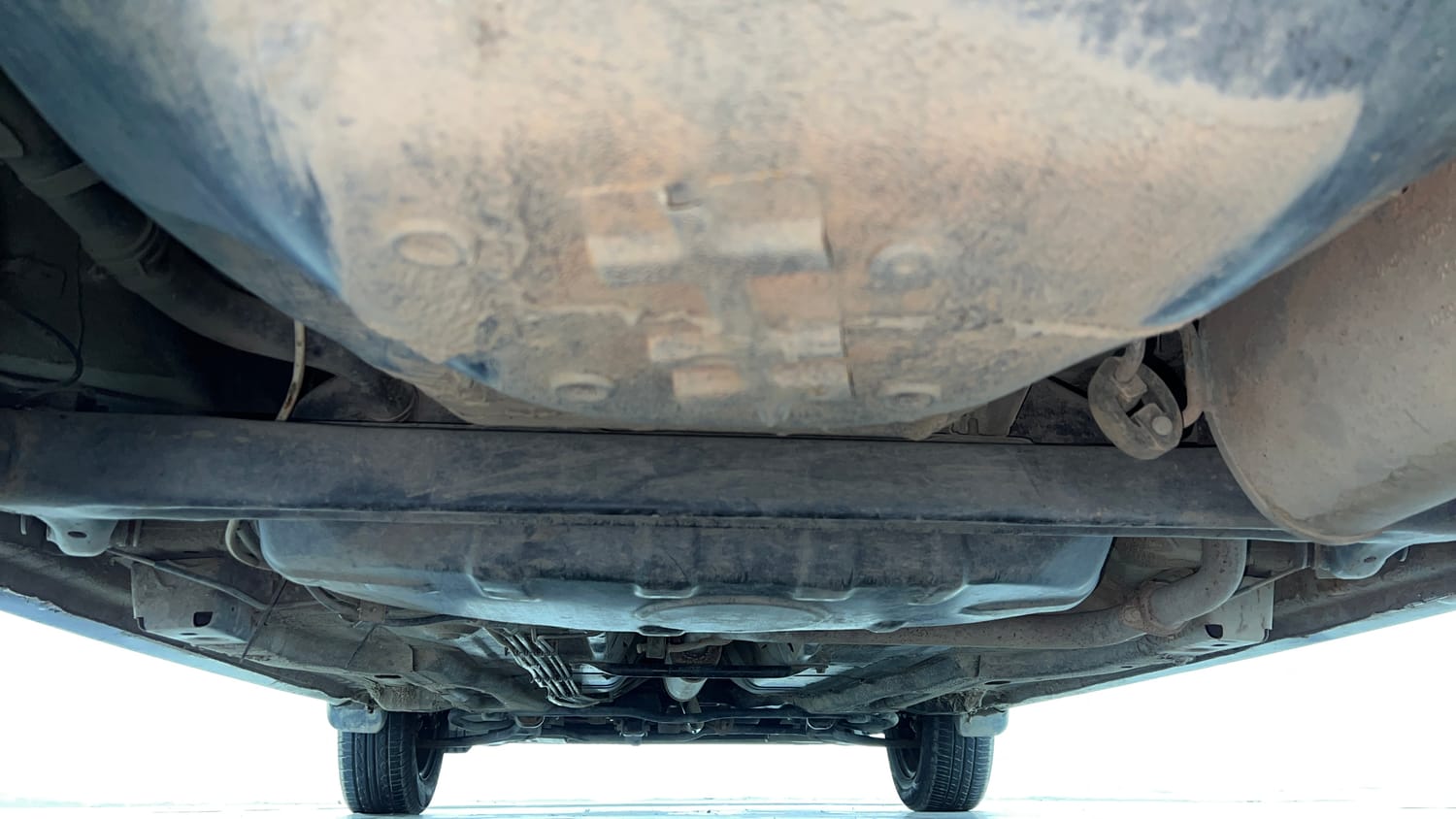 Used 2021 Tata Tiago XT CNG (Outside Fitted) Cng Manual extra REAR UNDERBODY VIEW (TAKEN FROM REAR)