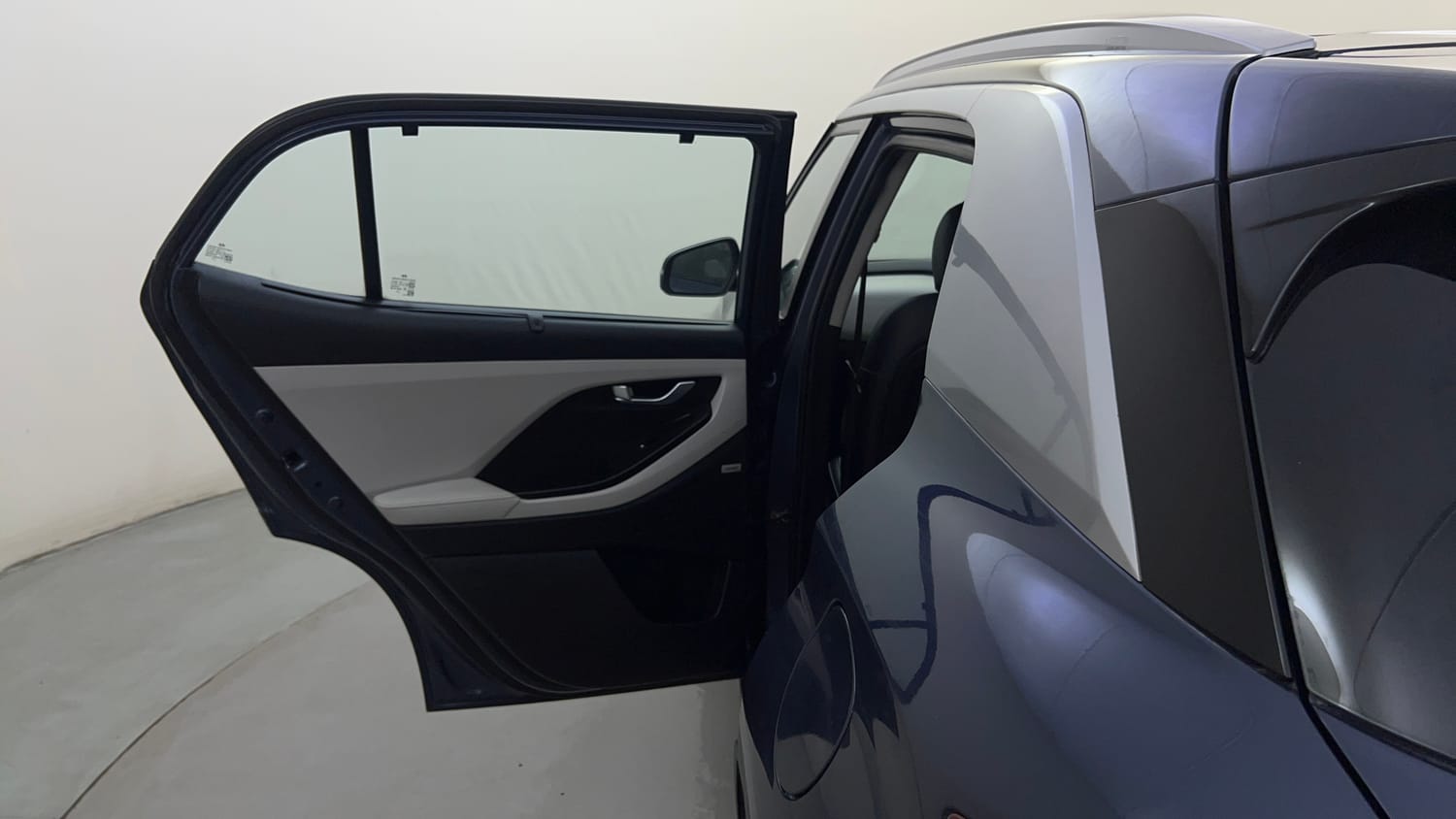 Used 2022 Hyundai Creta SX (O) 1.5 Petrol IVT Petrol Automatic interior LEFT REAR DOOR OPEN VIEW