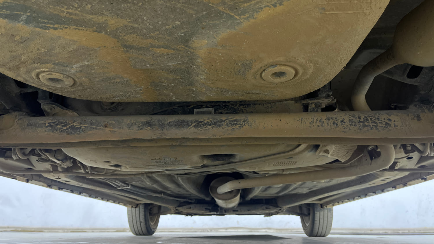 Used 2018 Maruti Suzuki Ignis Zeta 1.2 AMT Petrol Automatic extra REAR UNDERBODY VIEW (TAKEN FROM REAR)