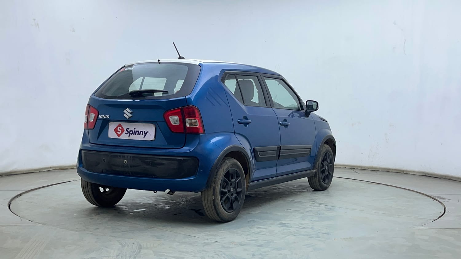 Used 2018 Maruti Suzuki Ignis Zeta 1.2 AMT Petrol Automatic exterior RIGHT REAR CORNER VIEW
