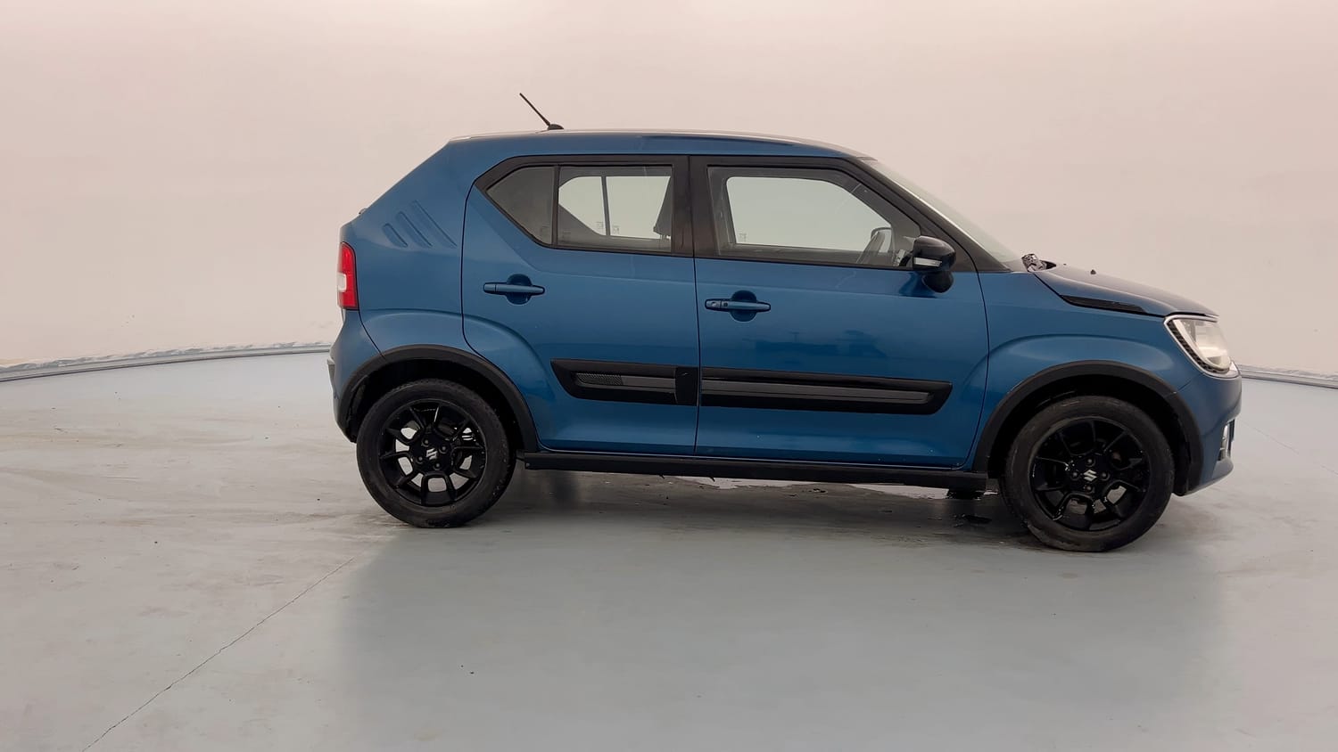 Used 2018 Maruti Suzuki Ignis [2017-2020] Zeta AMT Petrol Dual Tone Petrol Automatic exterior RIGHT SIDE VIEW