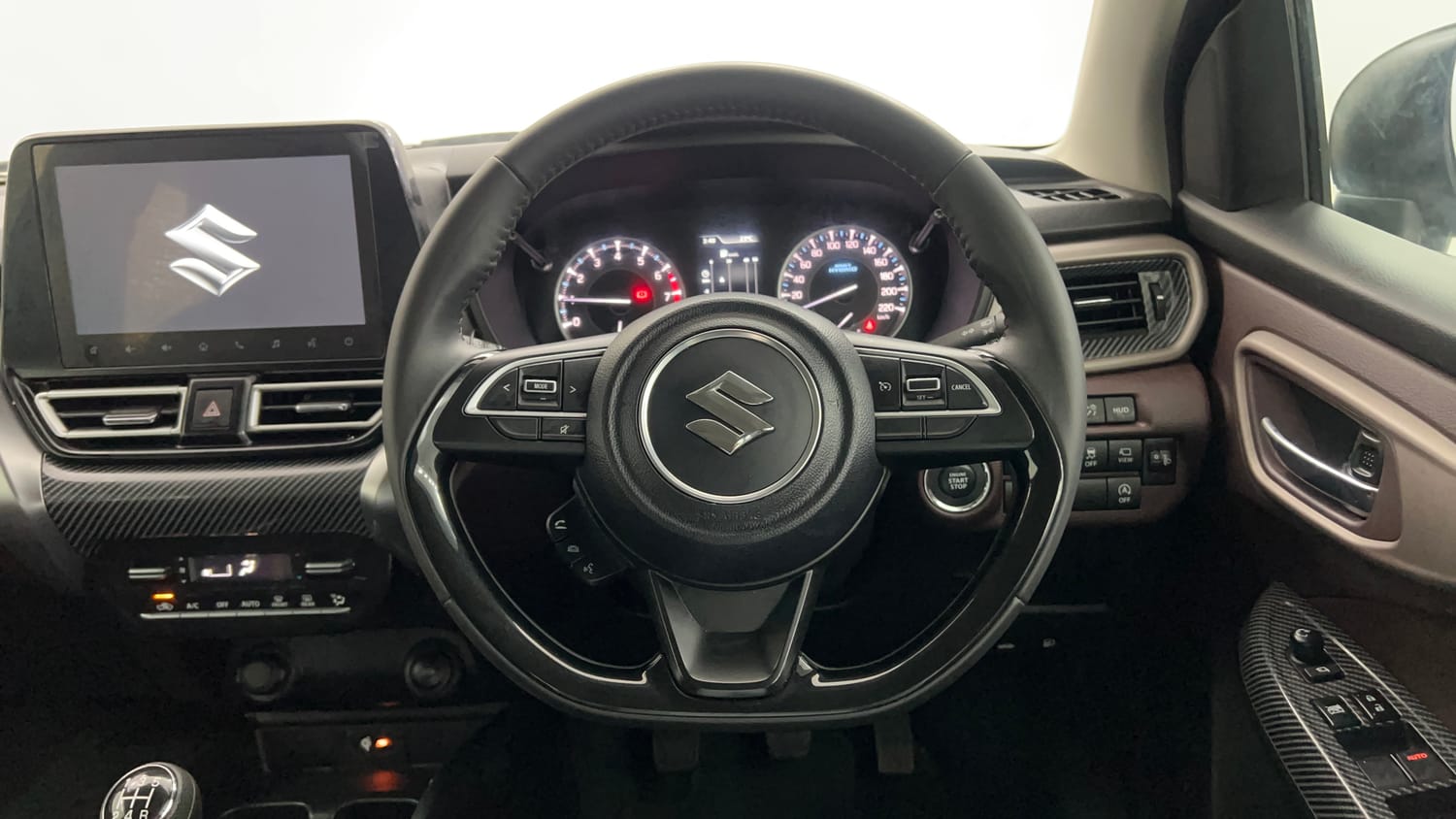 Used 2024 Maruti Suzuki Fronx Alpha 1.0L Turbo MT Petrol Manual interior STEERING VIEW