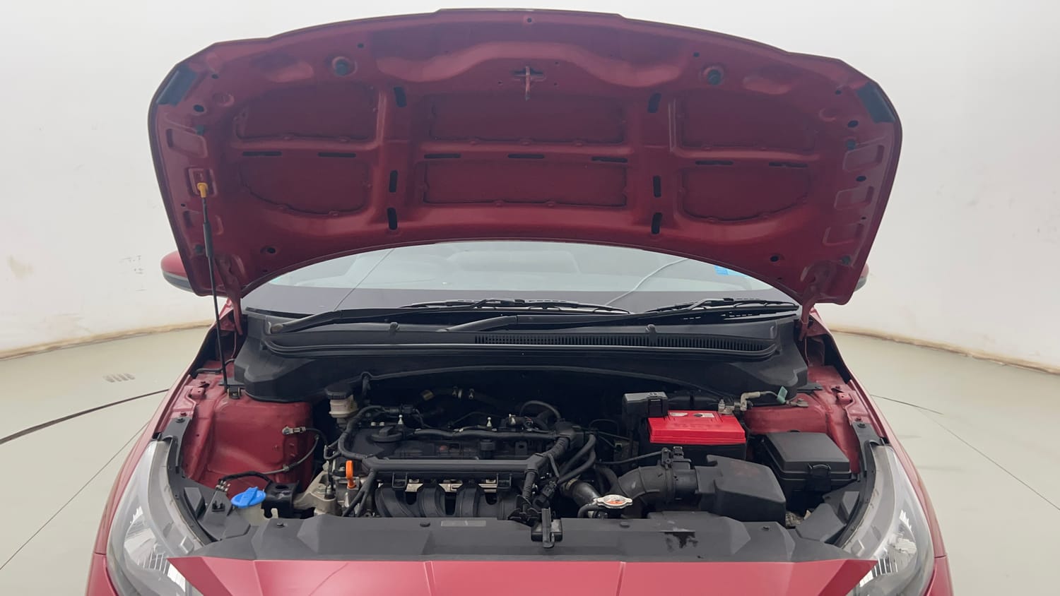 Used 2021 Hyundai i20 Sportz 1.2 MT Petrol Manual engine ENGINE & BONNET OPEN FRONT VIEW
